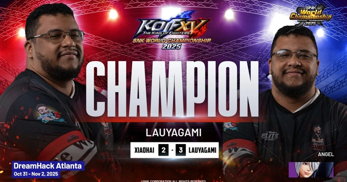 Lau Yagami é campeão Mundial de KOFXV!